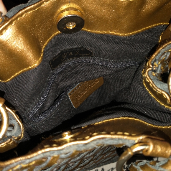 VINTAGE Beautiful Y and S Original Bucket Bag - Picture 5 of 9